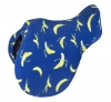 Shires ARMA Printed Fleece Saddle Cover - Banana 